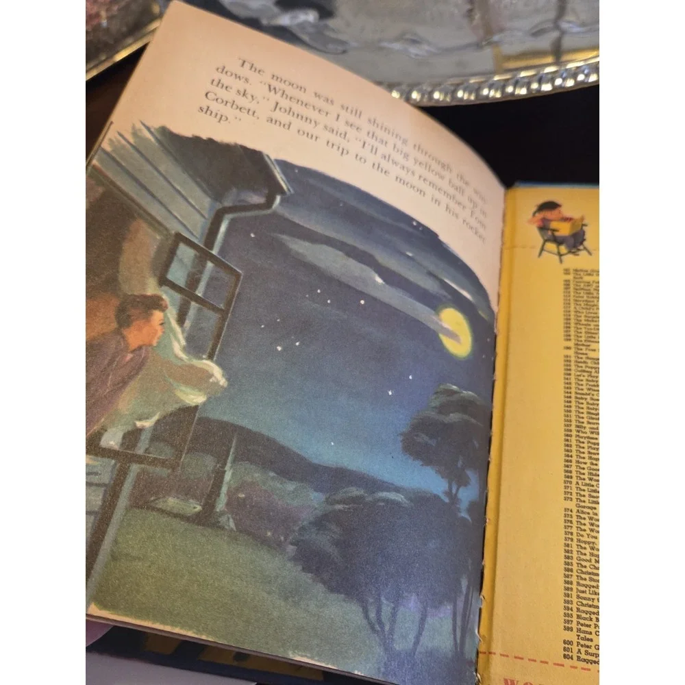 vintage 1953 hardcover children's book 